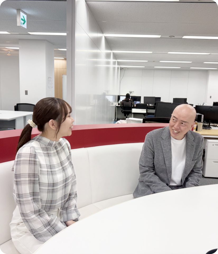 自走力を大切に。“伴走型”マネジメントでサポート！